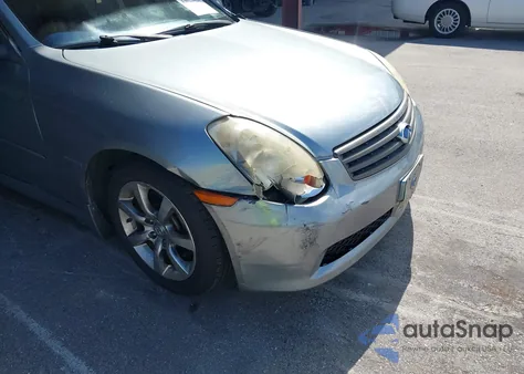 2006 Infiniti G35 from USA, damaged, VIN JNKCV51E86M516645
